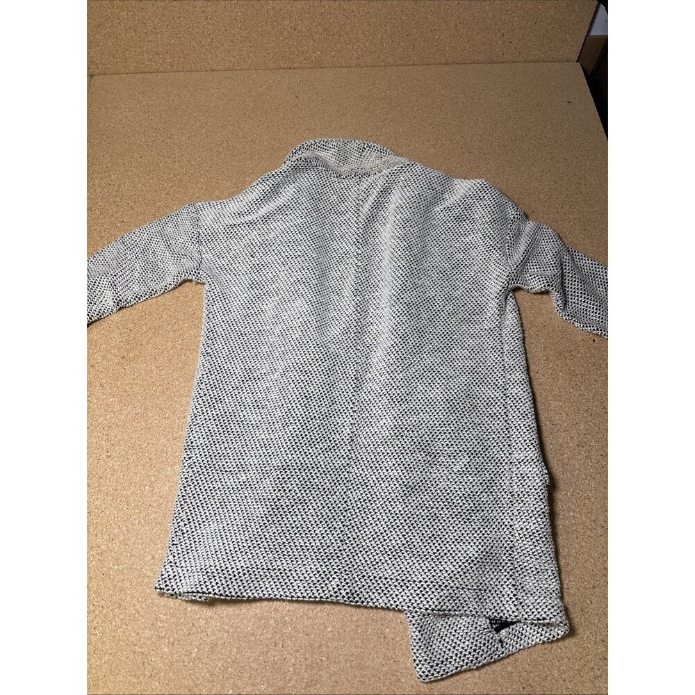 Marine Layer Birdseye Textured Open Front Coat M … - image 6